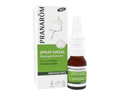 Aromaforce Spray nasal décongestionnant BIO 15 ml Pranarôm