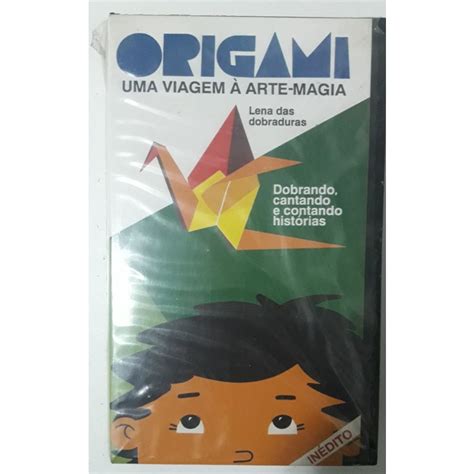 Fita Vhs Original Origami Uma Viagem A Arte Magia Novo Lacrado