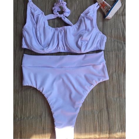 Biquini Aro Calcinha Hot Pant Branco Shopee Brasil