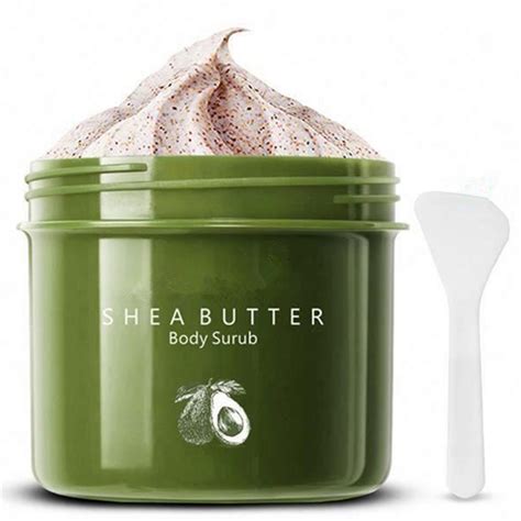 Natural Moisturizing And Nourishing Body Shea Butter Body Scrub Body