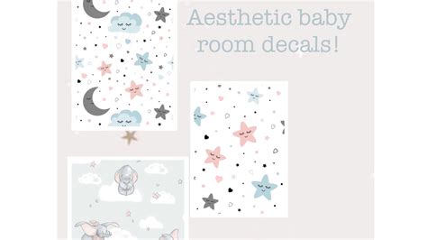 Bloxburg Nursery Decals : It took me only 1 week to find something to ...