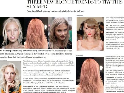 Blonde Trends This Summer STIL Salon