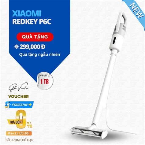 Máy Hút Bụi Cầm Tay Xiaomi Redkey P6C - Hàng Chính Hãng