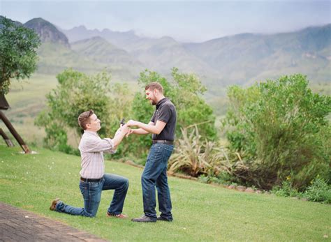 South African Countryside Surprise Gay Proposal