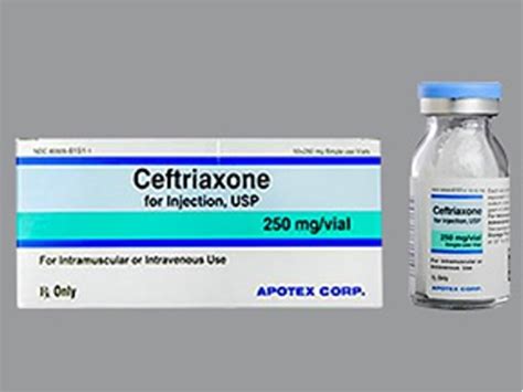 Ceftriaxone Sodium Powder Mg Vial Sdv Vials Tray Mcguff