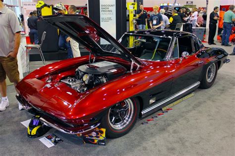 Sema 2012 Rod Sabourys 1963 Split Window Black Widow Custom Corvette Corvette Sales News