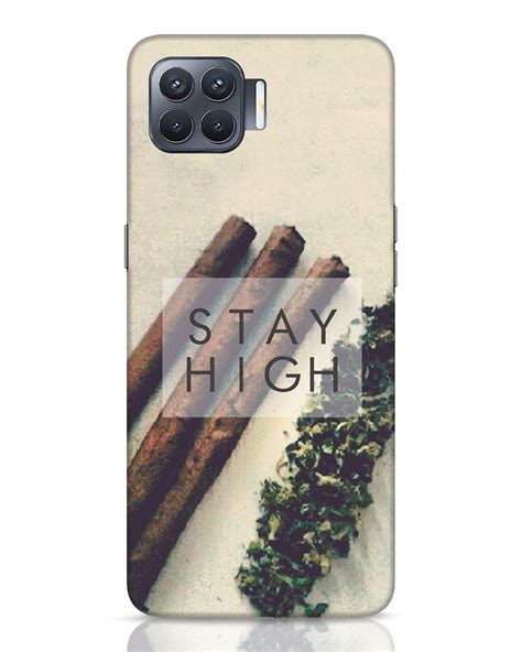 Buy Stay High Oppo F17 Pro Mobile Cover Online in India at Bewakoof