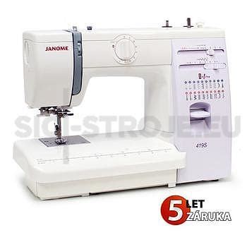 Šicí stroj JANOME 419S - - Šicí-stroje.eu