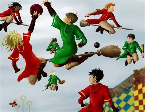 Slytherin Quidditch Team – Harry Potter Lexicon