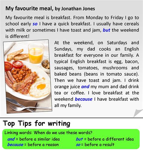 My favourite meal | LearnEnglishTeens