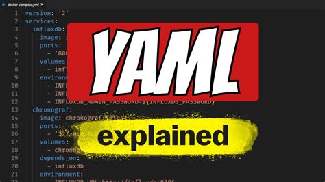 The YAML File Explained YAML Tutorial YouTube