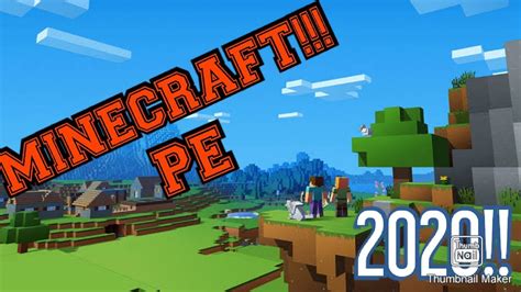 MINECRAFT PE ÚLTIMA VERSIÓN 2020 GRATIS YouTube