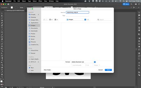 How to Export an SVG File in Illustrator CC 2023-2024 - Design with Dale