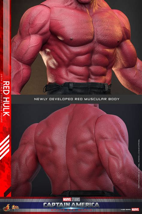 Captain America Brave New World Hot Toys Red Hulk Photos And Details The Toyark News