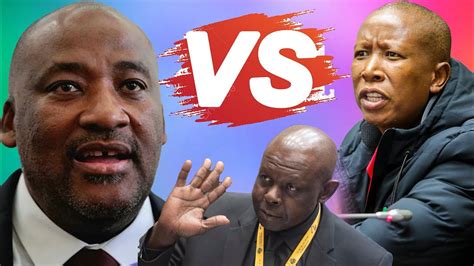 Julius Malema Vs Gayton Mckenzie War I Don T Take Orders From Him