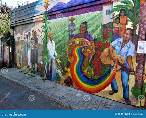 SAN FRANCISCO the MURALS of MISSION Editorial Stock Image - Image of city, 182019: 164443284