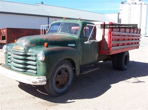 Chevy Ton Dump Farm Truck Dry Climate No Reserve