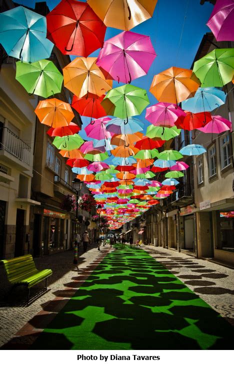 Umbrella Sky – Part of an Art Installation in an Art Festival called ...