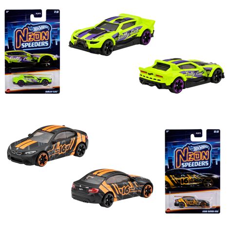 T Hunted Todos Os Carros Da Nova S Rie Neon Speeders Da Hot Wheels