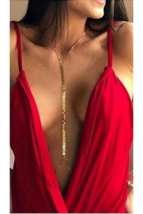 Minimalist Body Chain Bikini Body Jewelry Body Chain Etsy