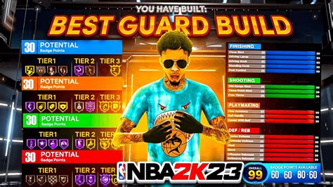 Best Game Breaking Guard Build In Nba K Best Iso Point Guard Build