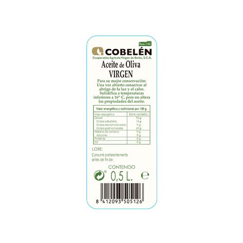 Lote Aceite De Oliva Virgen Y Aceitunas Cobel N