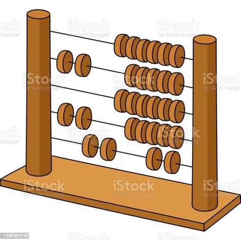 Abacus Cartoon Colored Clipart Illustration Stock Illustration