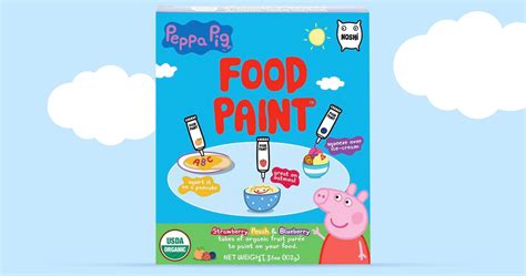 'Peppa Pig' Food Paint That's Edible