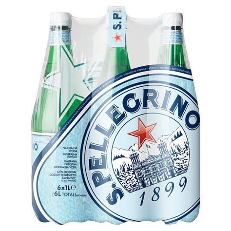 Sanpellegrino напитки Вода Минеральная Газированная 1000мл. 6шт ...
