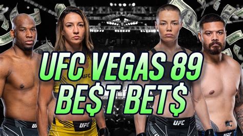 UFC Vegas 89 BEST BETS Ribas Vs Namajunas UFC Fight Night Bets