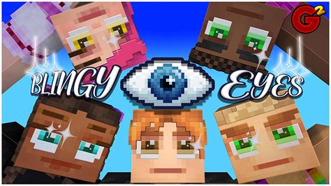 Blingy Eyes By G2crafted Minecraft Skin Pack Minecraft Bedrock