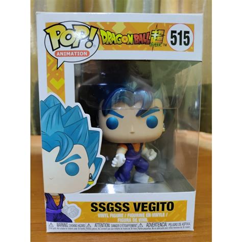 Funko Pop Ssgss Vegito 515 Pop Animation Box Dragon Ball Shopee