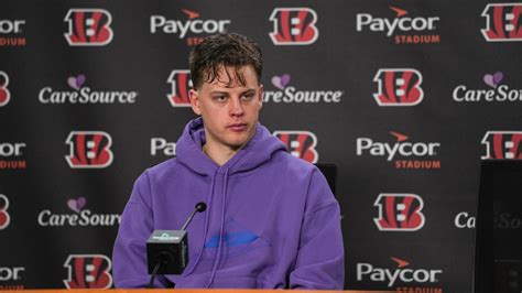 Bengals Provide Major Update On Joe Burrows Recovery From Wrist