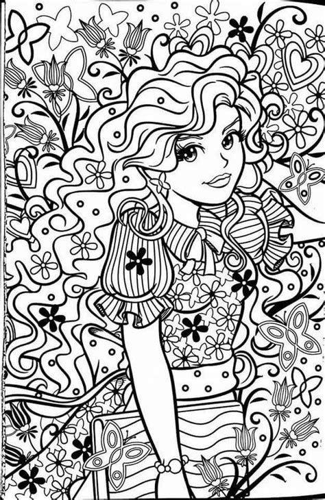 Coloriage Ado Élégant Photographie Coloriage Pour Ado Fille