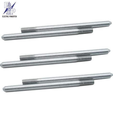 Hot DIP Galvanized Steel Earth Rods Material Grounding Rod Earth Rod