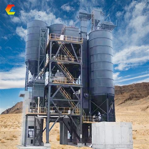 Tower Type Automatic Dry Mortar Production Line Dry Mortar Mix Plants