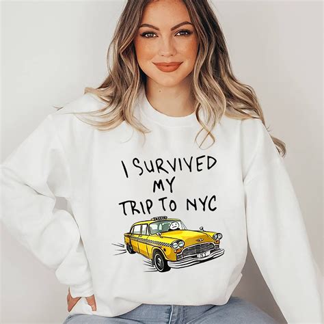 I Survived My Trip To Nyc Spider Man Peter Parker Unisex Sweatshirt