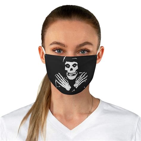 Misfits Skull Face Mask Misfits Punk Rock Band Skull Mask Etsy