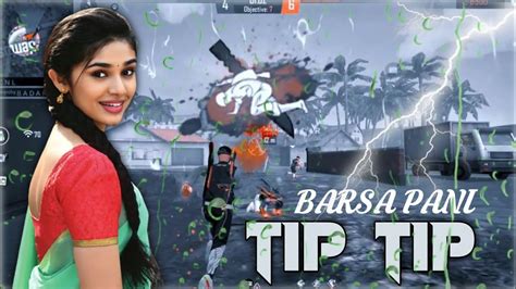 Tip Tip Barsa Pani Beat Sync Montage 💦 Free Fire Best Edited Beat