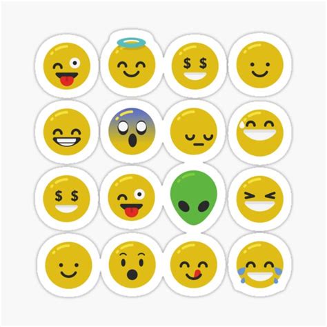 "Emoji happy face " Sticker by gossiprag | Redbubble