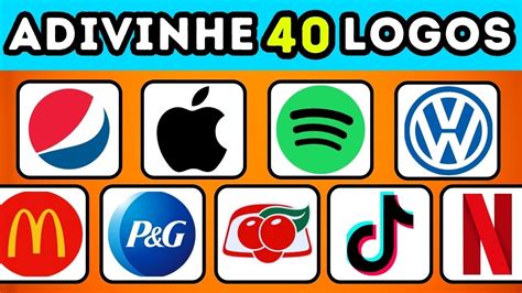 Adivinhe A MARCA Pela LOGO Quiz De 40 Marcas Famosas YouTube