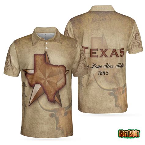 Texas The Lone Star State Polo Shirt