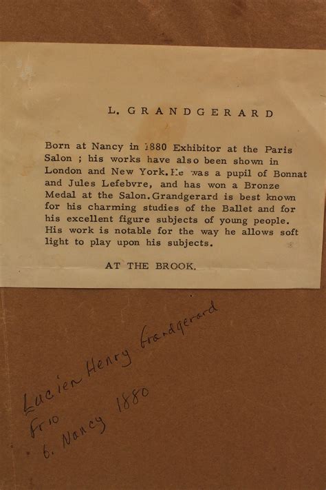 Lot Lucien Henri Grandgerard Female Nude Case Auctions