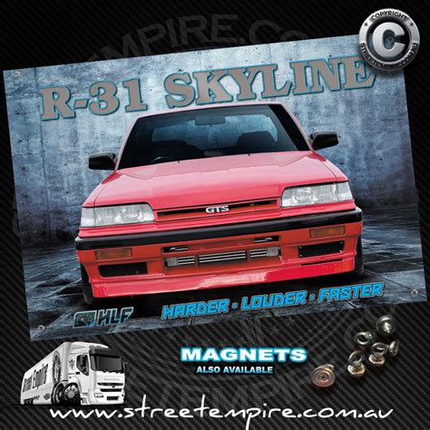 Nissan R31 Skyline Banner - Street Empire