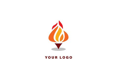 Fire Logo Design Template 13051736 Vector Art at Vecteezy