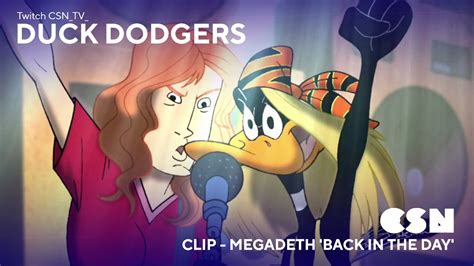 Duck Dodgers Megadeth Back In The Day Clip Youtube