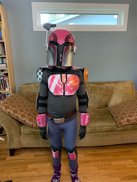 Daughter wanted to be Sabine Wren for Halloween. This was my first ...