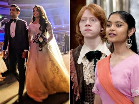 Harry Potters Padma Patil Actress Afshan Azad Got Married With Nabil