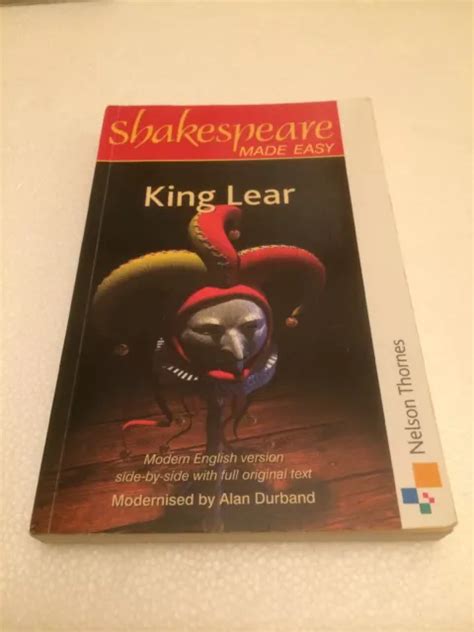 Shakespeare Made Easy King Lear By Alan Durband Paperback