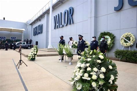 Rinden Homenaje A Policía Asesinado En Cumplimiento De Su Deber Primera Línea